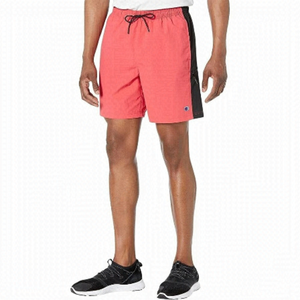 CHAMPION Drawstring hybrid shorts red black  athletic mens